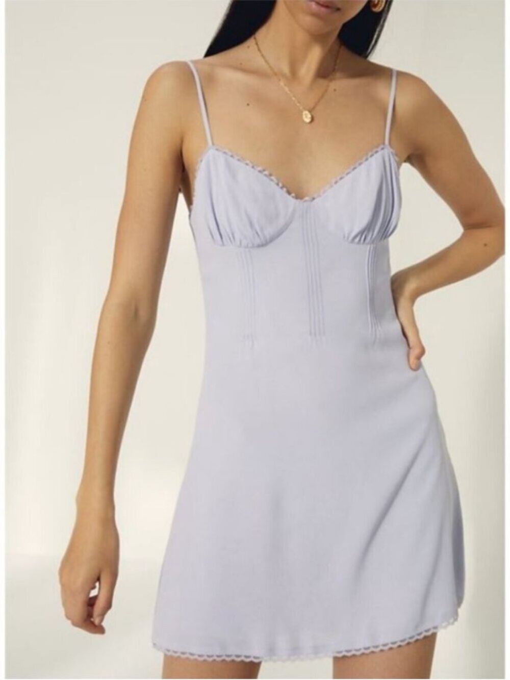 Aritzia Wilfred Splendour Light Lilac Dress XS